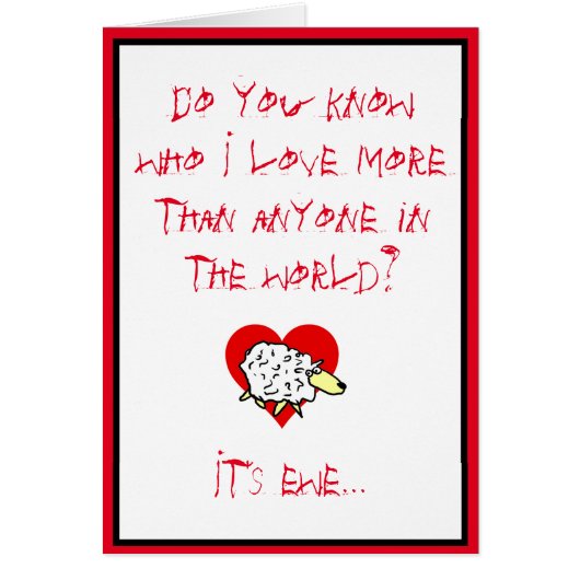 Weet je wie ik liefheb? Het is een Ooi... (Voorkant)