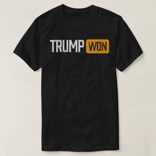 Weet je wie mijn president wil? t-shirt (Design voorkant)