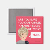 Weet je zeker dat je een ander glas kunt aandoen? magneet (Voorkant / Achterkant)