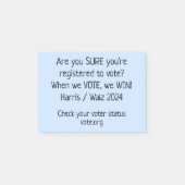 Weet je zeker dat je geregistreerd bent? Aantekeni Post-it® Notes (Voorkant)