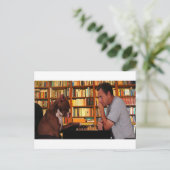 Weet je zeker van die beweging? briefkaart (Staand voorkant)