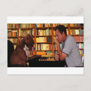 Weet je zeker van die beweging? briefkaart