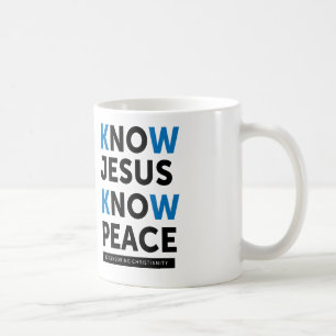 Weet Jezus, weet de vrede, geen censuur Koffiemok