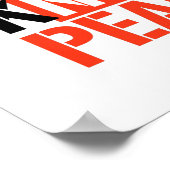 WEET JUSTICE VREDE POSTER (Hoek)