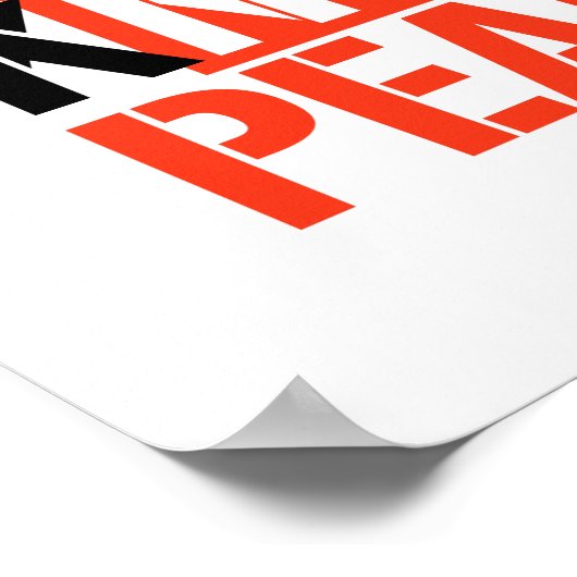 WEET JUSTICE VREDE POSTER (Hoek)