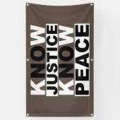 WEET JUSTICE VREDE SPANDOEK (Verticaal)