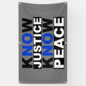 WEET JUSTICE VREDE SPANDOEK (Verticaal)