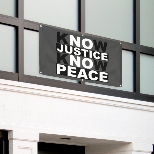 WEET JUSTICE VREDE SPANDOEK (Buitenkant Gebouw)