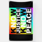WEET JUSTICE VREDE SPANDOEK (Verticaal)