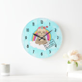 Weet niet geven niet Tekst - Leuke Mediterende Grote Klok (Huis)