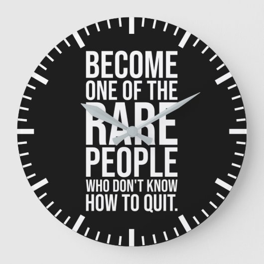 Weet niet hoe je moet stoppen - Gym, Hustle, Succe Grote Klok (Voorkant)