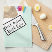 Weet niet of het tekst kan schelen - Betere mediat Theedoek (Quarter Fold)