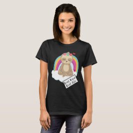 Weet niet of het tekst kan schelen - verkreute geh t-shirt