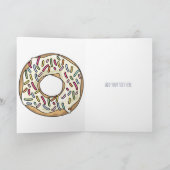 weet niet wat de docent cadeau doet kaart (Binnen)