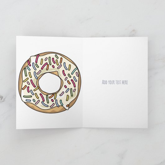 weet niet wat de docent cadeau doet kaart (Binnen)