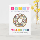 weet niet wat de docent cadeau doet kaart (Gele Bloem)