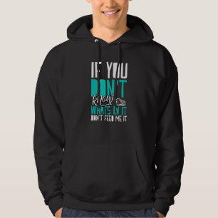 Weet niet wat erin zit hoodie