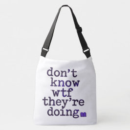 Weet niet wat ze doen – Indie Sleaze Vibe Crossbody Tas