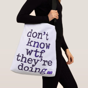 Weet niet wat ze doen – Indie Sleaze Vibe Crossbody Tas