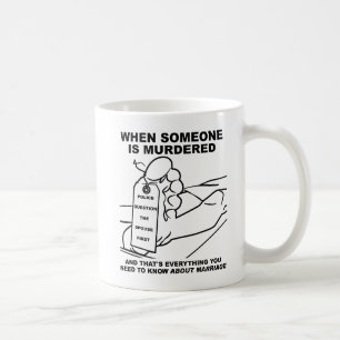 Weet over het huwelijk Funny Mug Koffiemok