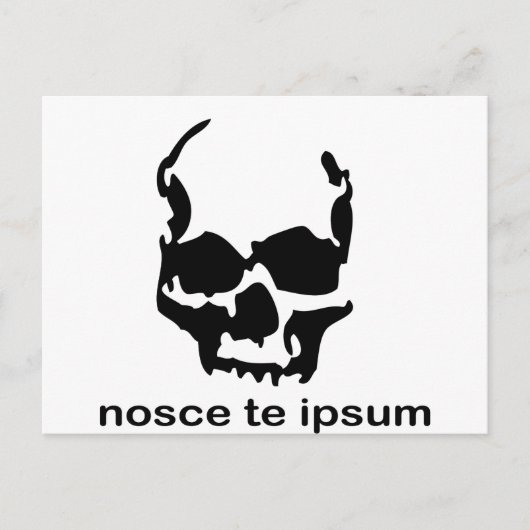 weet uzelf briefkaart (Voorkant)