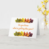 WEET WAT DIT JAAR VERVALT...NIET JOUW LEEF! KAART (Gele Bloem)