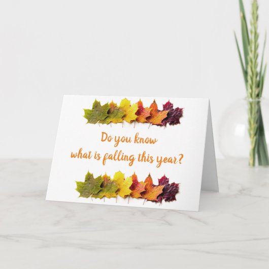 WEET WAT DIT JAAR VERVALT...NIET JOUW LEEF! KAART (Voorkant)