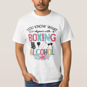 Weet wat rijmt met boksen t-shirt