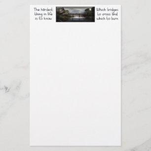 Weet Welke Brug Briefpapier