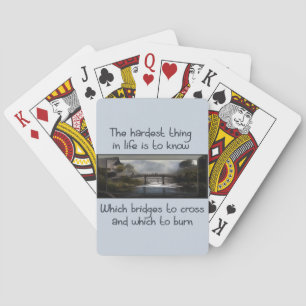 Weet Welke Brug Speelkaarten