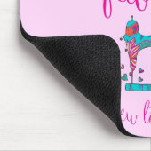 Weetje kleine tijd! Naainemaver Muismat (Hoek)