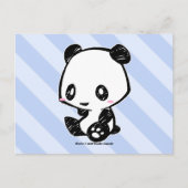 Weetle Panda Briefkaart (Voorkant)