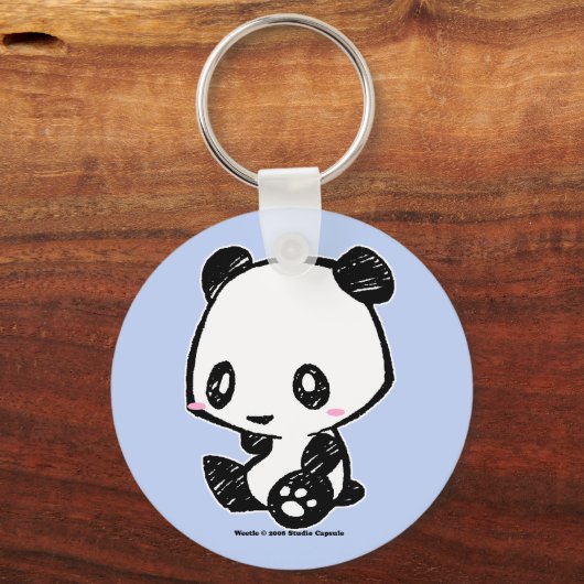 Weetle Panda Sleutelhanger (Voorkant)