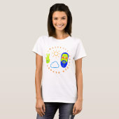 Weeuuu Weather Report T-shirt (Voorkant volledig)