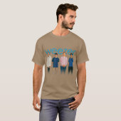 Weezer Blue Album T-shirt (Voorkant volledig)