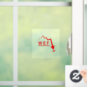 WEF Nee! Raamsticker (Huis)