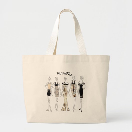WEG 2.0; ONTWERPSERIE-"DAVID BRINSON" GROTE TOTE BAG (Voorkant)