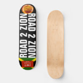 WEG 2 ZION 8 1/4"Skateboarddek Persoonlijk Skateboard (Voorkant)