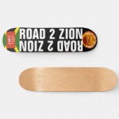 WEG 2 ZION 8 1/4"Skateboarddek Persoonlijk Skateboard (Horizontaal)