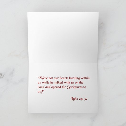 WEG AAN EMMAUS KAART (Binnen)