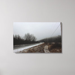 Weg aan het Kloof Canvas Afdruk