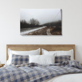 Weg aan het Kloof Canvas Afdruk (Insitu (Slaapkamer))
