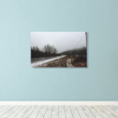 Weg aan het Kloof Canvas Afdruk (Insitu (Houten vloer))