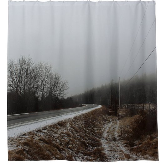 Weg aan het Kloof Douchegordijn (Voorkant)