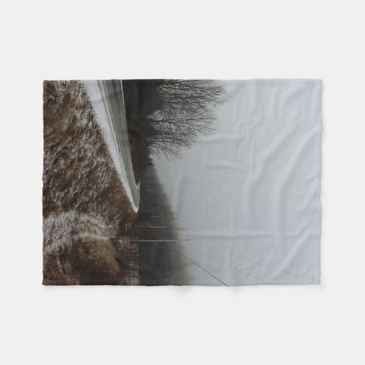 Weg aan het Kloof Fleece Deken (Voorkant (Horizontaal))