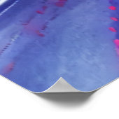 Weg, auto's en stad | AI Art Poster (Hoek)