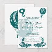  Weg-ballonvaarding Aqua Kaart (Voorkant / Achterkant)