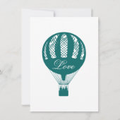  Weg-ballonvaarding Aqua Kaart (Achterkant)