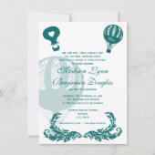  Weg-ballonvaarding Aqua Kaart (Voorkant)