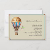 Weg-ballonvaarding Kaart (Voorkant)